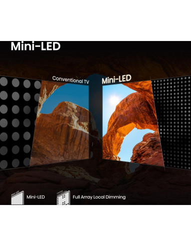 Hisense Smart TV ULED MiniLED 55" 4K 55U7Q