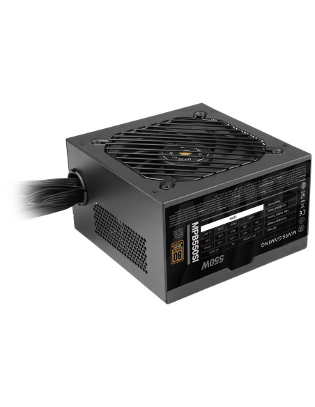 Mars Gaming MPB550SI alimentatore per computer 550 W 24-pin ATX ATX Nero
