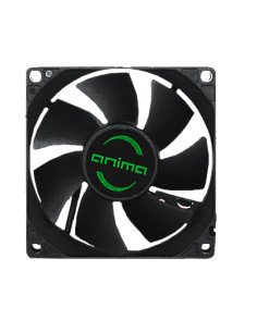 Tacens Anima Anima 8cm Case per computer Ventilatore Nero