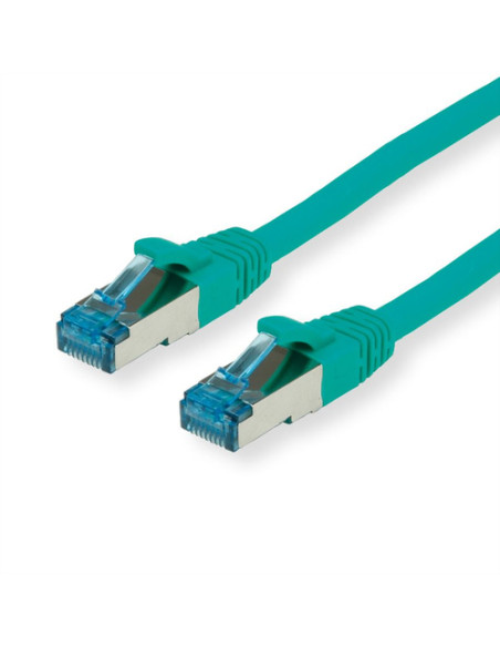 VALUE CAVO S/FTP (PiMF) PATCHCORD CAT 6A, CLASS EA, VERDE, 1,5M