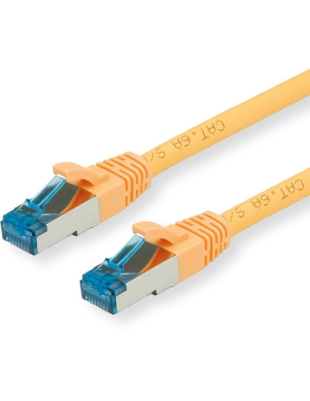 VALUE CAVO S/FTP (PiMF) PATCHCORD CAT 6A, CLASS EA, GIALLO, 1,5M