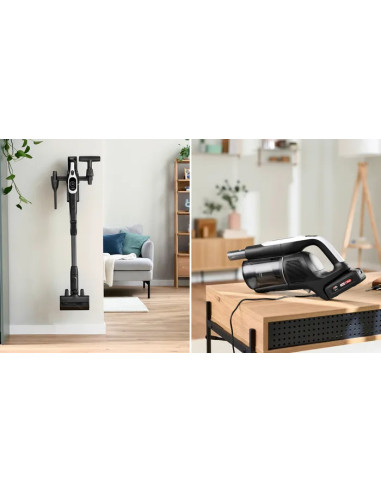 Bosch BCS1041WAC Scopa elettrica, Unlimited 10, Bianco