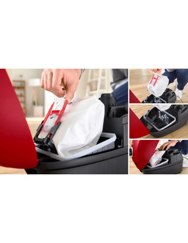 Bosch BGB41PET1 aspirapolvere a traino 4 L A cilindro Secco 700 W Sacchetto per la polvere