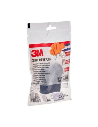 3M 1271C1 tappo per orecchie Tappo auricolare riutilizzabile Arancione 2 pz