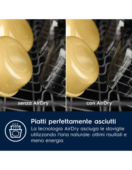 Electrolux EEA28400L Lavastoviglie Integrata totale Serie 300 AirDry 60 cm