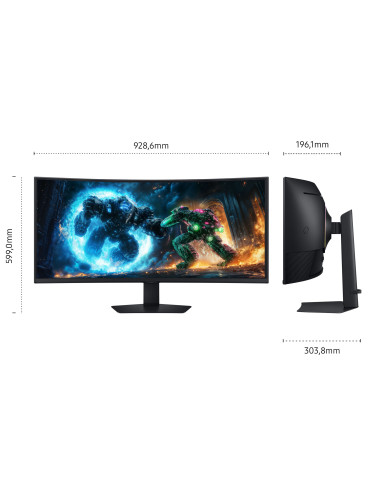 Samsung Monitor Gaming Odyssey G7 - G75F da 40" WUHD Curvo