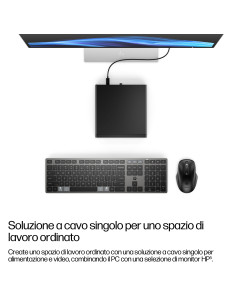 HP EliteDesk 8 Mini G1a Desktop Next Gen AI PC Wolf Pro Security Edition 350 16 GB DDR5-SDRAM 512 GB SSD Windows 11 Pro Mini PC