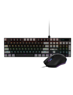 GAMDIAS KIT TAST + MOUSE HERMES E6 ELITE TAST MECCANICA E MOUSE OTTICO