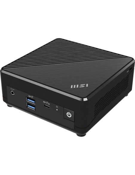 MSI Cubi N ADL S-078EU Intel® N N100 4 GB DDR4-SDRAM 128 GB SSD Windows 11 Pro Mini PC Nero