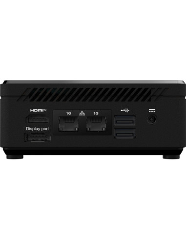 MSI Cubi N ADL S-078EU Intel® N N100 4 GB DDR4-SDRAM 128 GB SSD Windows 11 Pro Mini PC Nero