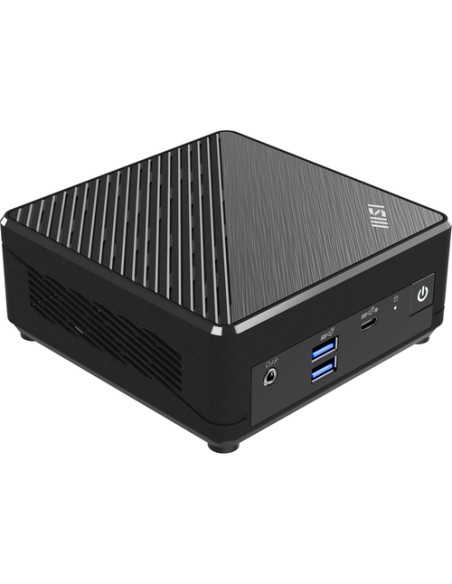 MSI Cubi N ADL S-078EU Intel® N N100 4 GB DDR4-SDRAM 128 GB SSD Windows 11 Pro Mini PC Nero