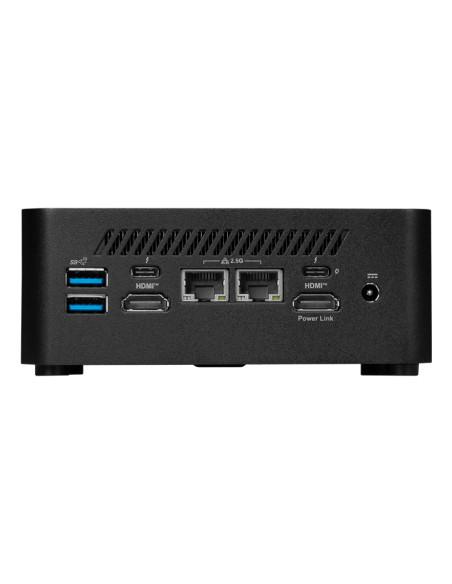 MSI CUBI NUC AI 1UMG-006EU PC/stazione di lavoro Intel Core Ultra 5 125H 16 GB DDR5-SDRAM 512 GB SSD Windows 11 Pro Mini PC Nero
