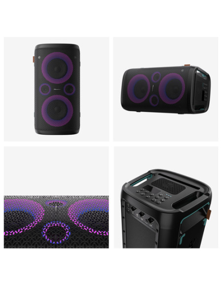 Hisense Party Storm Altoparlante da festa Nero 300 W