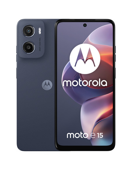 Motorola moto e15 16,9 cm (6.67") Doppia SIM Android 14 Go edition 4G USB tipo-C 2 GB 64 GB 5200 mAh Blu