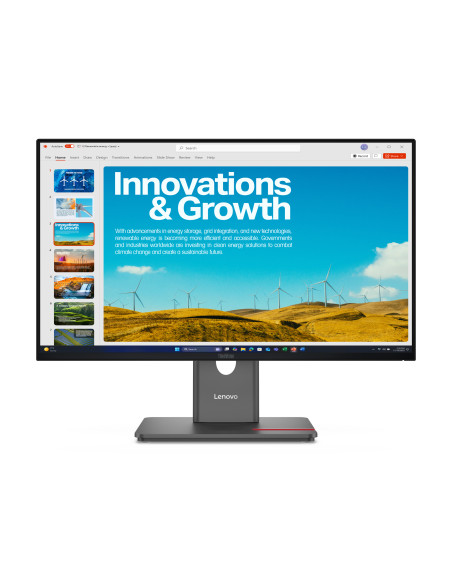 Lenovo ThinkVision P24QD-40 Monitor PC 60,5 cm (23.8") 2560 x 1440 Pixel Quad HD LCD Nero