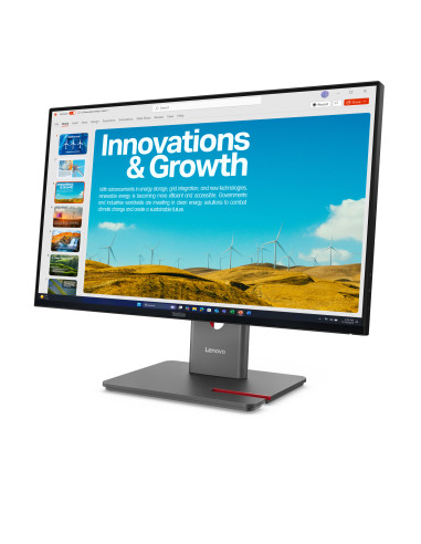 Lenovo ThinkVision P24QD-40 Monitor PC 60,5 cm (23.8") 2560 x 1440 Pixel Quad HD LCD Nero