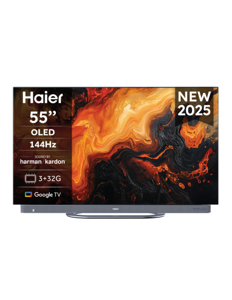 Haier H55C95EUX 139,7 cm (55") 4K Ultra HD Smart TV Wi-Fi Nero 1300 cd/m²