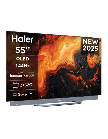 Haier H55C95EUX 139,7 cm (55") 4K Ultra HD Smart TV Wi-Fi Nero 1300 cd/m²
