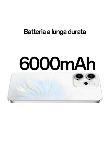 OPPO 14 5G Reno14 5G 16,7 cm (6.59") Doppia SIM Android 15 USB tipo-C 12 GB 512 GB 6000 mAh Bianco