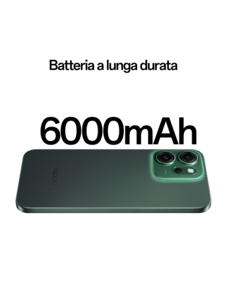 OPPO Reno14 FS 5G 16,7 cm (6.57") Doppia SIM Android 15 USB tipo-C 12 GB 512 GB 6000 mAh Verde