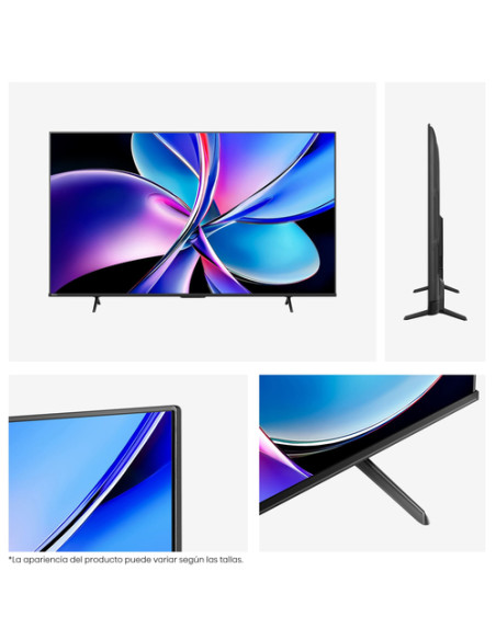 Hisense 55E7Q PRO 139,7 cm (55") 4K Ultra HD Smart TV Wi-Fi Nero 330 cd/m²