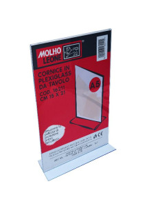 CORNICE A T PLEXIG. DA TAVOLO 15X21