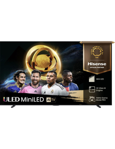 Hisense 85U7Q 2,16 m (85") 4K Ultra HD Smart TV Wi-Fi Nero 450 cd/m²