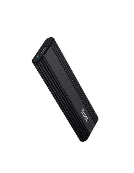Trust 25806 contenitore di unità di archiviazione Box esterno SSD Nero Trust 25806 contenitore di unità di archiviazione Box esterno SSD Nero