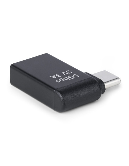 StarTech.com Adattatore USB-C a USB-A ad angolo retto, USB 5Gbps, adattatore compatto USB-C maschio a USB-A femmina, alloggiamen