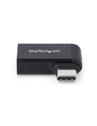 StarTech.com Adattatore USB-C a USB-A ad angolo retto, USB 5Gbps, adattatore compatto USB-C maschio a USB-A femmina, alloggiamen