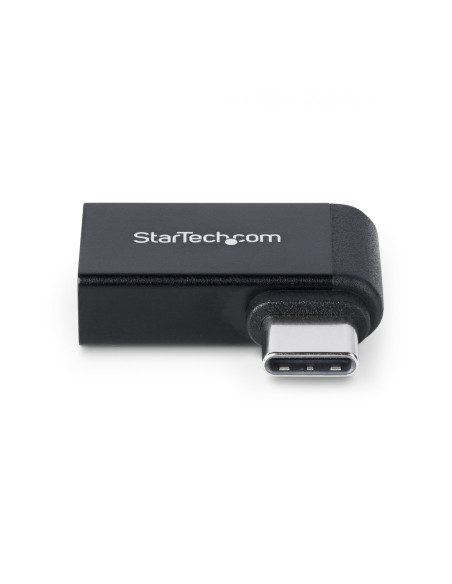 StarTech.com Adattatore USB-C a USB-A ad angolo retto, USB 5Gbps, adattatore compatto USB-C maschio a USB-A femmina, alloggiamen