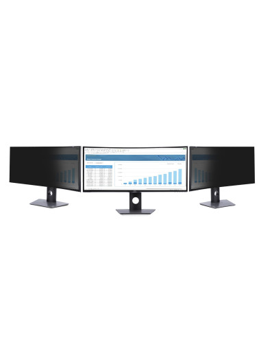StarTech.com Filtro Privacy per Monitor Curvo Dell P3424WE Ultrawide 21:9 - Pellicola Reversibile Opaco/Lucido, per la protezion