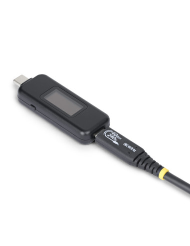 StarTech.com Multimetro Digitale USB-C, Misuratore di Tensione e Corrente con Potenza fino a 240W PD EPR, Tester Digitale Bidire