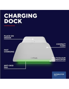 GXT255W CHARGE STAND PS5 WHITE 2