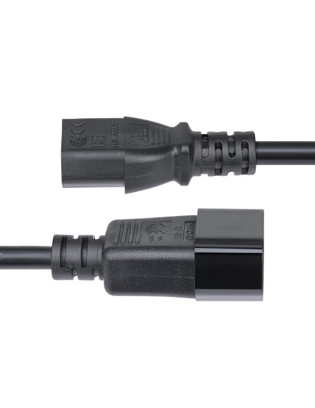 StarTech.com Cavo Prolunga di Alimentazione da 4,5m, Cavo di Alimentazione da C14 a C13 per PDU, 10A 250V, 14AWG, Prolunga Elett StarTech.com Cavo Prolunga di Alimentazione da 4,5m, Cavo di Alimentazione da C14 a C13 per PDU, 10A 250V, 14AWG, Prolunga Elett