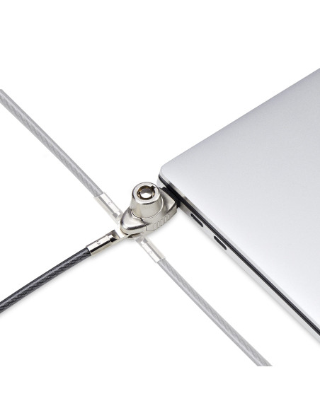 StarTech.com Cavo di sicurezza antifurto per laptop/notebook compatibile con lo slot Noble Wedge® Slim, cavo in acciaio resiste StarTech.com Cavo di sicurezza antifurto per laptop/notebook compatibile con lo slot Noble Wedge® Slim, cavo in acciaio resiste