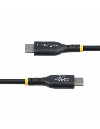 StarTech.com Cavo di Ricarica USB-C da 3m, cavo USB-C certificato USB-IF, 240W PD EPR, cavo trasferimento dati USB 2.0 Tipo-C pe