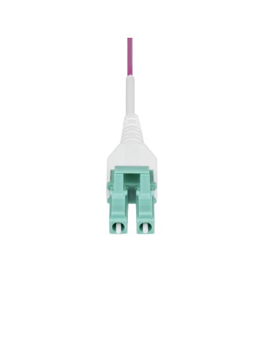 StarTech.com Cavo in fibra ottica multimodale da 7m LC a LC (UPC) OM4 Viola Erica, 50/125 µm, 40G/100G, LOMMF/VCSEL, cavo in fi