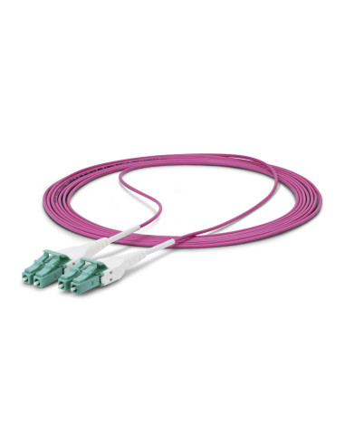StarTech.com Cavo in fibra ottica multimodale da 7m LC a LC (UPC) OM4 Viola Erica, 50/125 µm, 40G/100G, LOMMF/VCSEL, cavo in fi