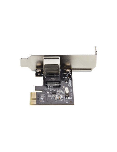 StarTech.com Scheda di rete PCIe Gigabit a 1 porta, scheda NIC a basso profilo, adattatore di rete LAN PCI Express 10/100/1000Mb