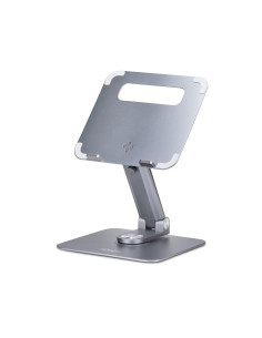 StarTech.com Supporto per PC portatile con base girevole a 360°, rialzo rotante per laptop da scrivania, altezza e inclinazione