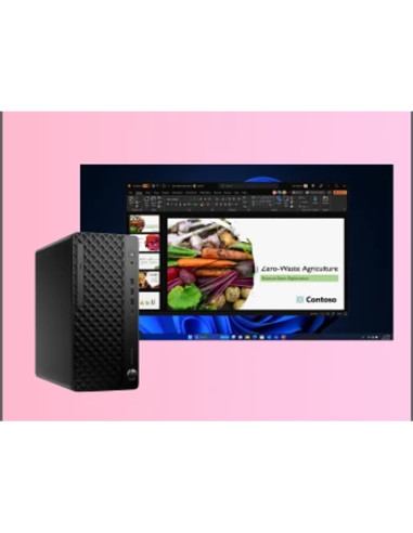 HP ProDesk 4 Tower G1i Desktop AI PC Intel Core Ultra 5 235 16 GB DDR5-SDRAM Windows 11 Pro Nero
