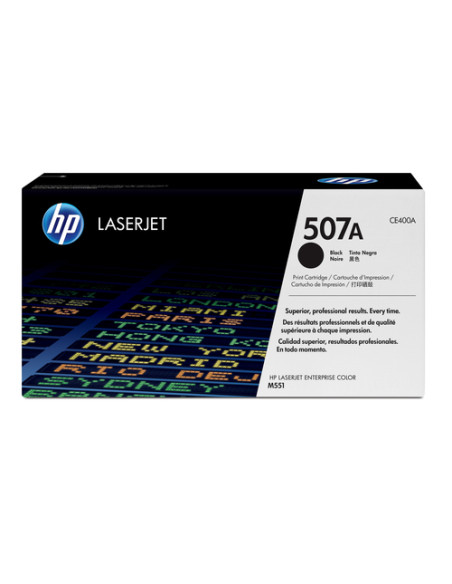 HP Cartuccia Toner originale nero LaserJet 507A HP Cartuccia Toner originale nero LaserJet 507A