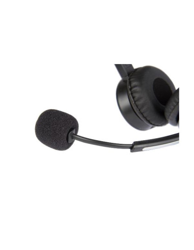 CUFFIA BUSINESS BIAURALE CON MIC.