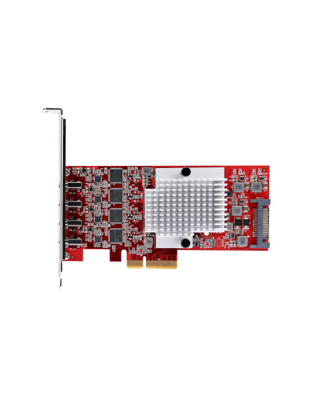 StarTech.com Scheda PCIe USB-C a 4 Porte, USB 3.2 10Gbps, Scheda di Espansione PCI Express USB Type-C con 4 Controller USB Indip StarTech.com Scheda PCIe USB-C a 4 Porte, USB 3.2 10Gbps, Scheda di Espansione PCI Express USB Type-C con 4 Controller USB Indip