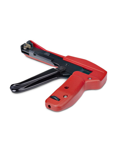 StarTech.com Pistola per fascette in nylon, strumento per l'installazione/serraggio e il taglio di fascette per cavi, pinza per