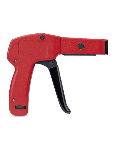 StarTech.com Pistola per fascette in nylon, strumento per l'installazione/serraggio e il taglio di fascette per cavi, pinza per