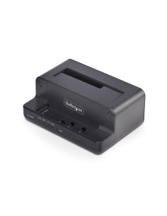 StarTech.com Duplicatore di Unità da M.2 NVMe a 2.5/3.5 SATA, Clonatore Autonomo Bidirezionale a Doppio Slot SSD da NVMe a SATA