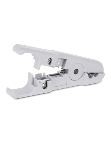 StarTech.com Spelafili e tagliacavi di rete, spelafili professionale per cavi UTP/FTP/STP/Coax, spelafili rotante e pinza per cr