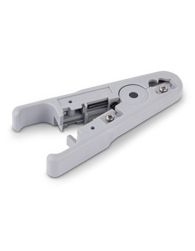 StarTech.com Spelafili e tagliacavi di rete, spelafili professionale per cavi UTP/FTP/STP/Coax, spelafili rotante e pinza per cr